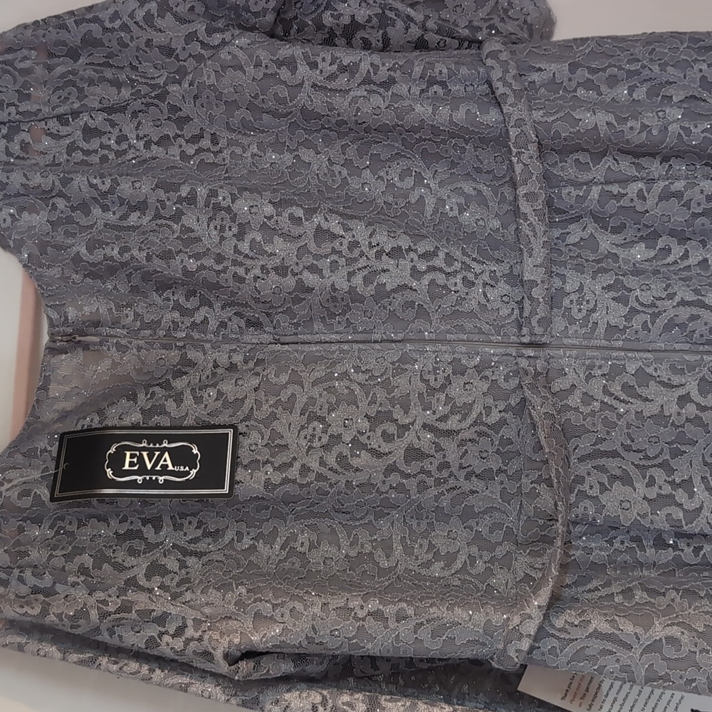 Gray Lace Robe - Picture 5 of 5